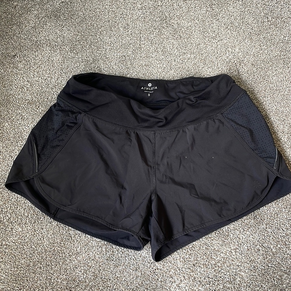 Athleta running shorts, size S